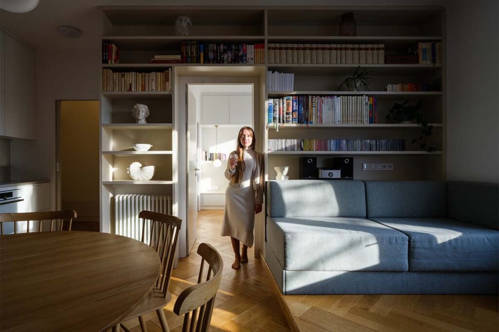 rediseño apartamento en Praga