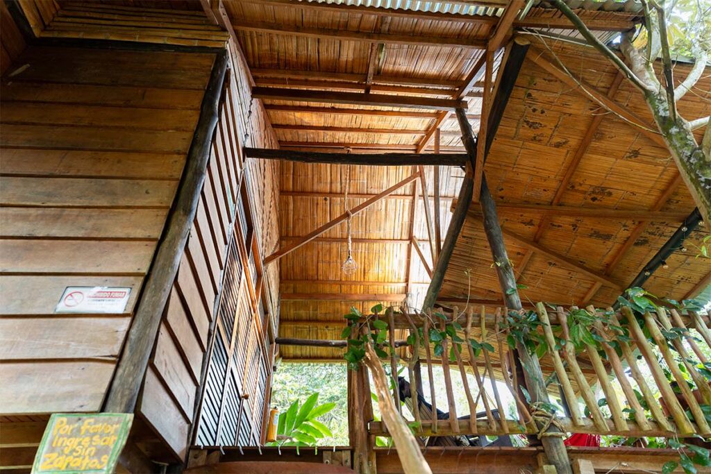 Hospedaje indígena en el Putumayo