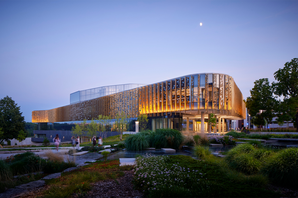 el diseño de la universidad Western Michigan en Estados Unidos