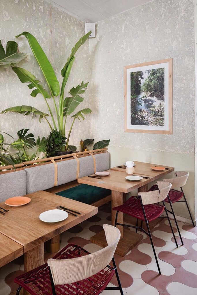 diseño casa gastronómica en Santa Marta por Colette Studio