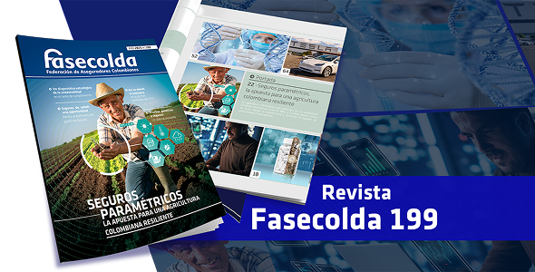 Banner lanzamiento revista Fasecolda 199