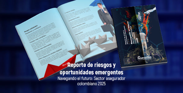 Banner Reporte de riesgos y oportunidades emergentes