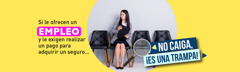 Ofertas de empleo falsas
