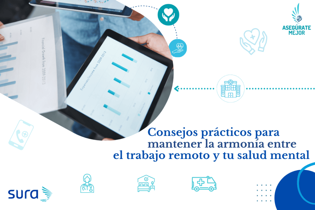 Consejos prácticos para mantener la armonía entre el trabajo remoto y tu salud mental